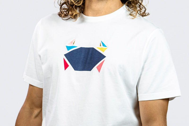 Camiseta CRABS COMPANY estampada para hombre